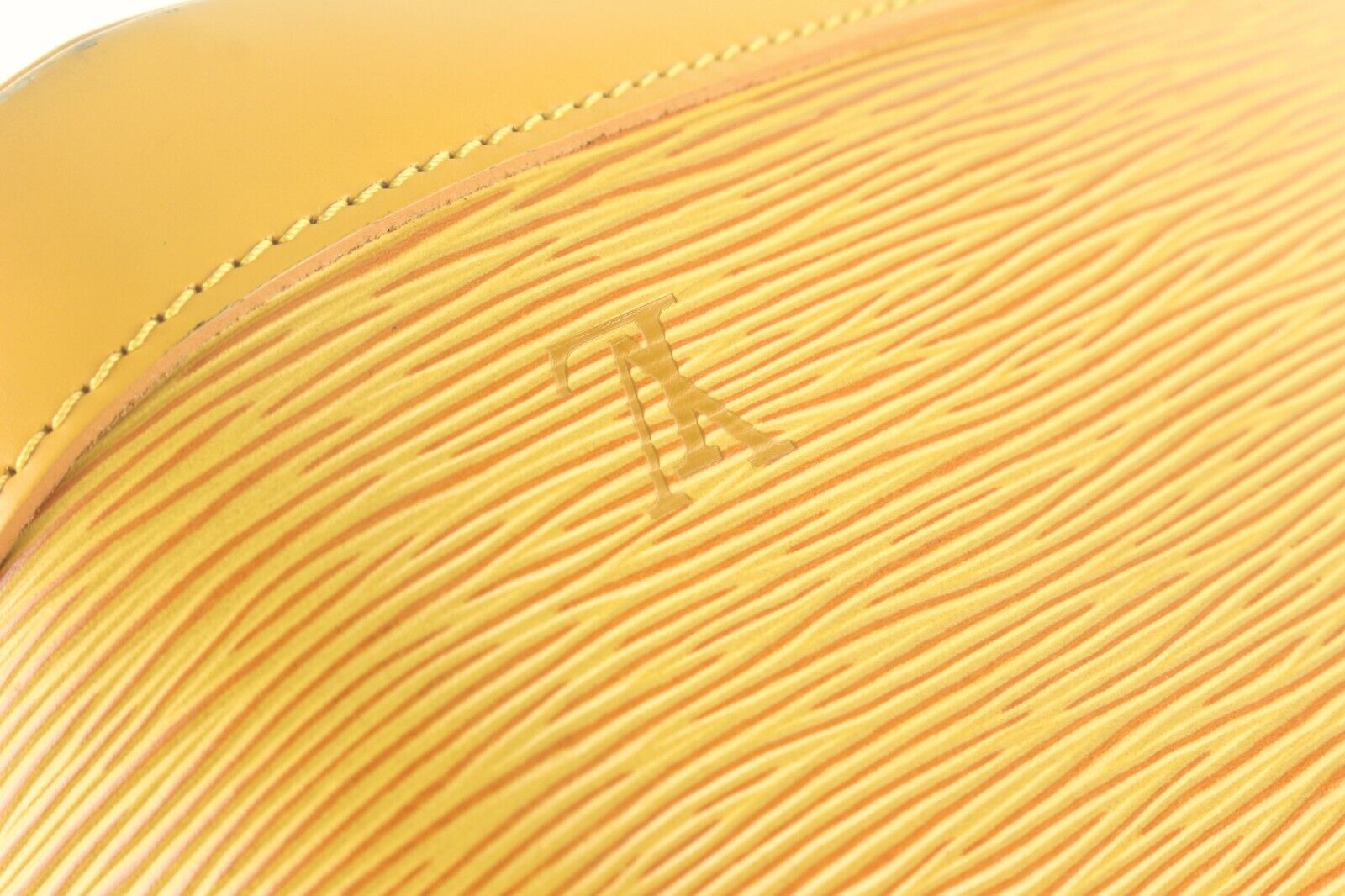 Louis Vuitton Yellow Alma PM Epi Leather 8LV926K