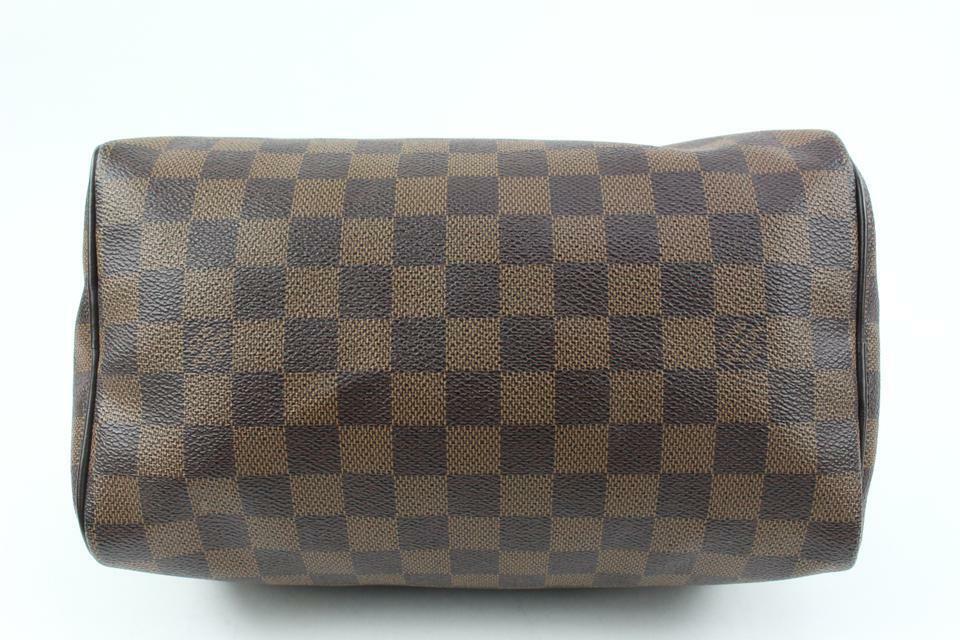 Louis Vuitton Damier Ebene Speedy 25 Boston Bag PM 1LV1114b