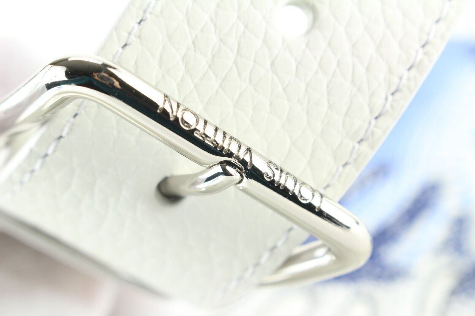 Louis Vuitton Kusama White Taurillon Leather Maxi Bumbag 3L0215