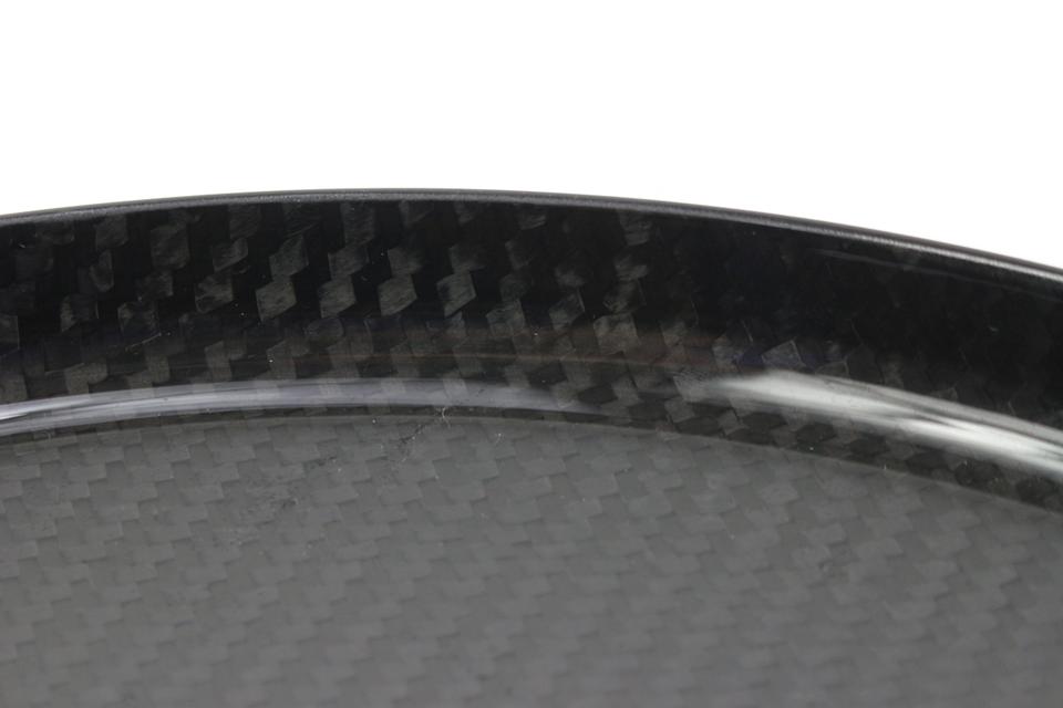 Chanel 22S Black Carbon Fiber CC Logo Frisbee Disc  34ck311s