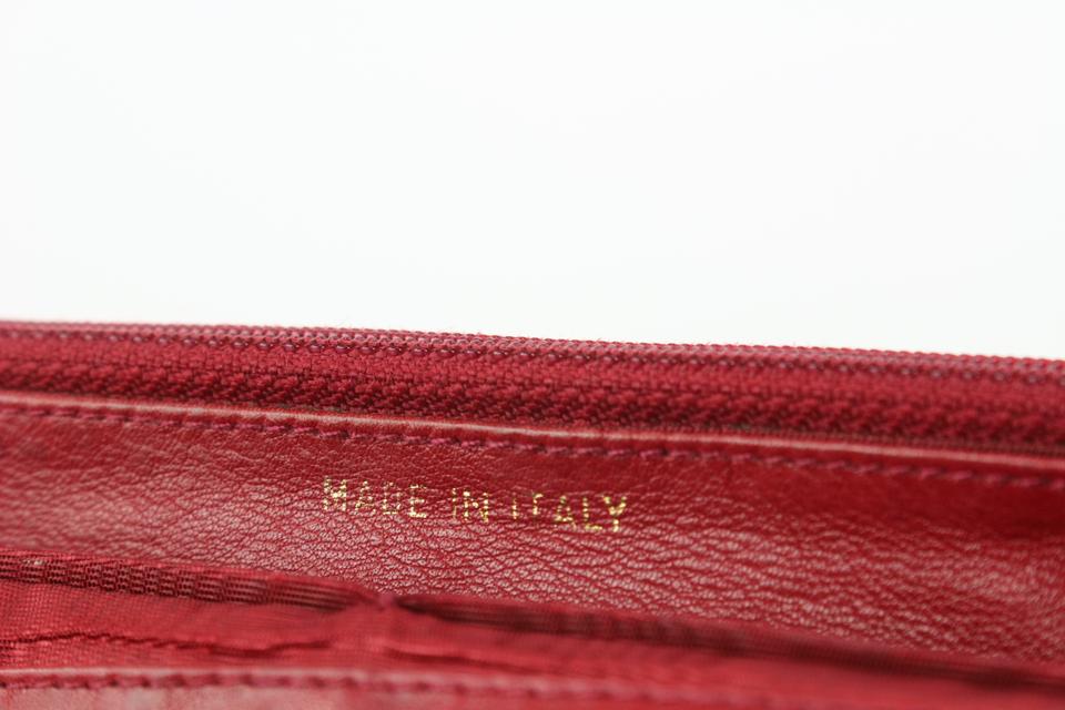 Chanel Red Caviar CC Logo Timeless Wallet 128c47