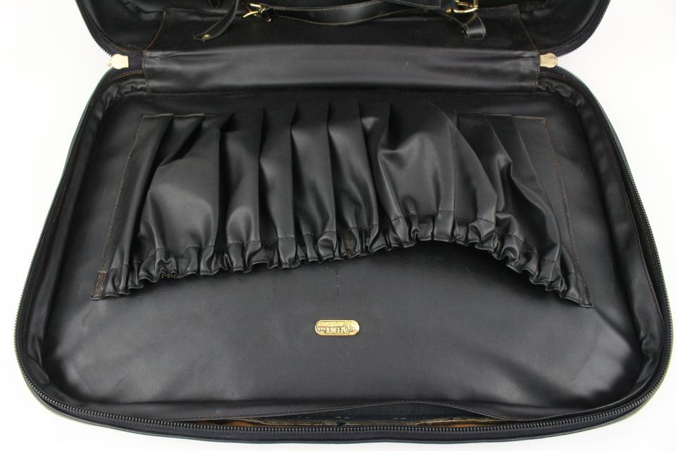 Fendi Brown Monogram FF Zucca Trunk Luggage Suitcase 119f10