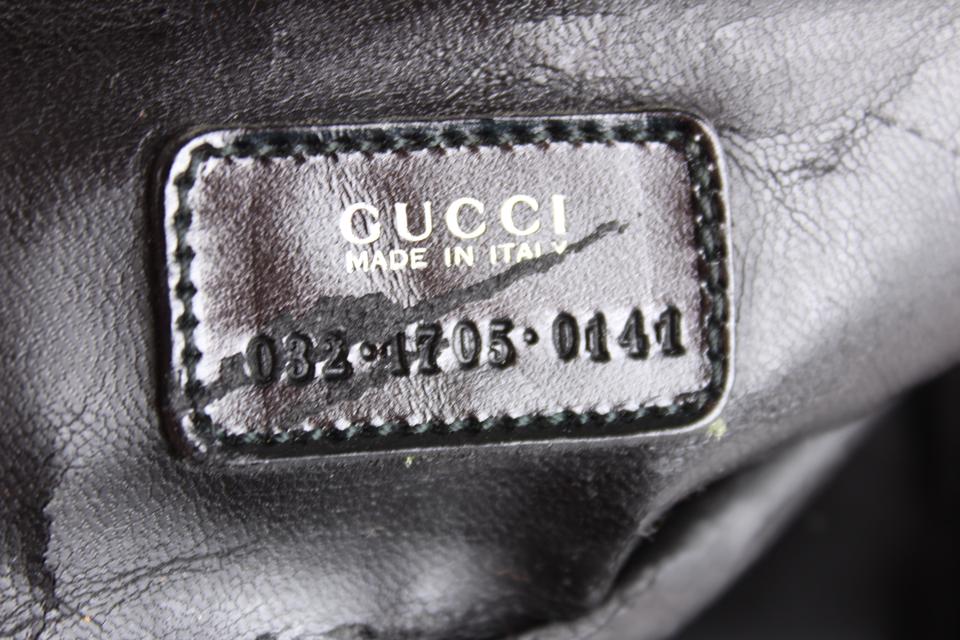 Gucci Black Suede Mini Vanity Tote Case 14ggs1229