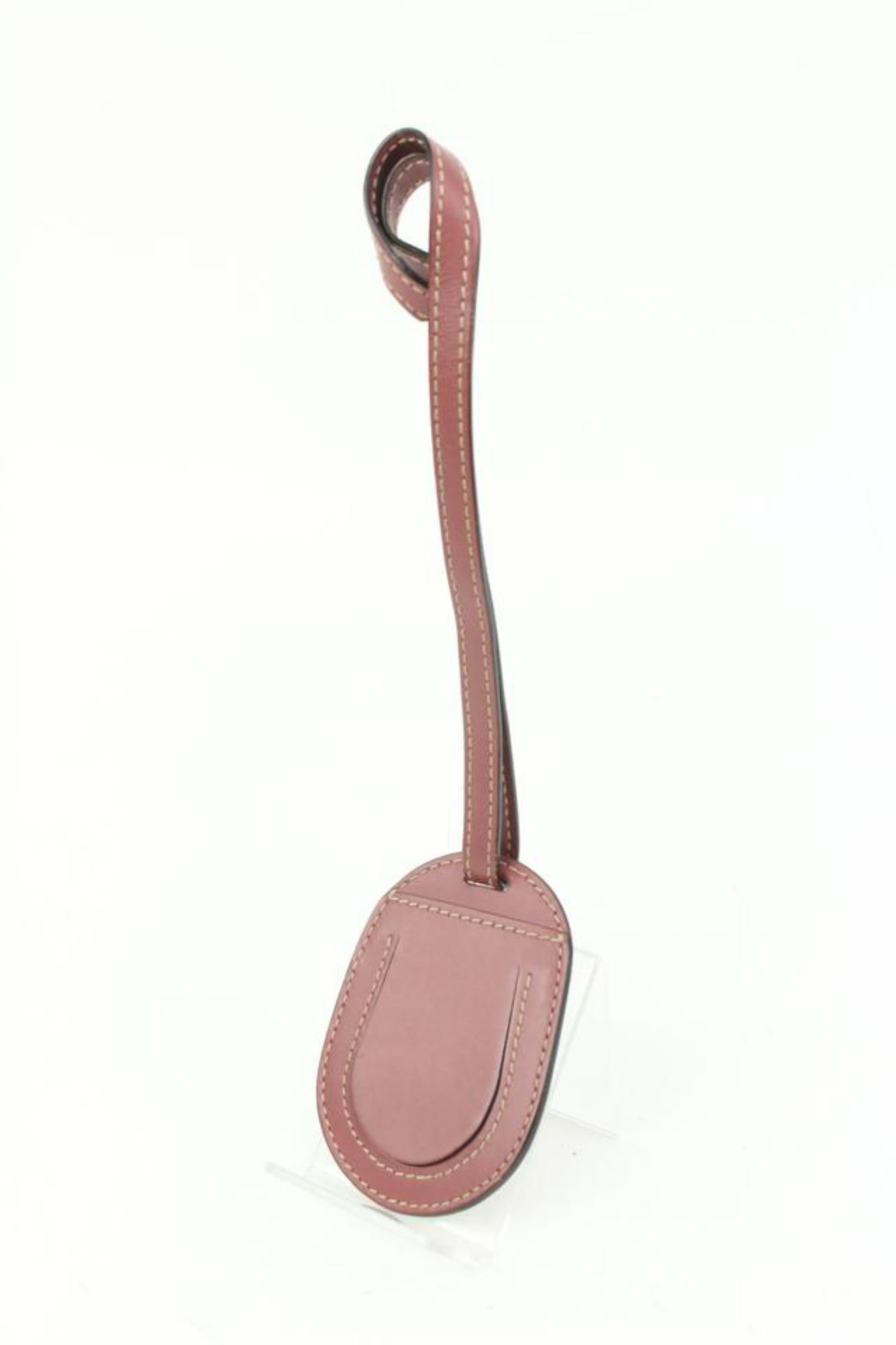 Gucci Mauve Reversible Blooms Clochette Bag Charm 21gz53s