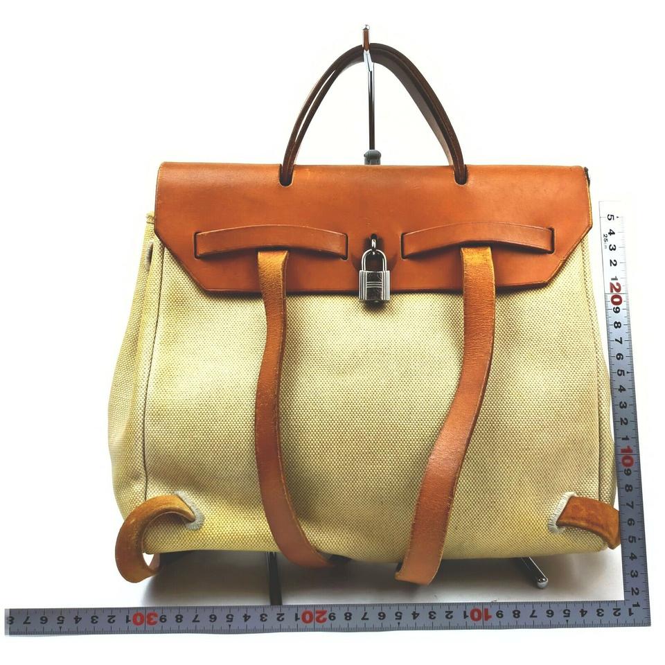 Hermes Herbag Backpack Sac a Dos 2 In 1 855865