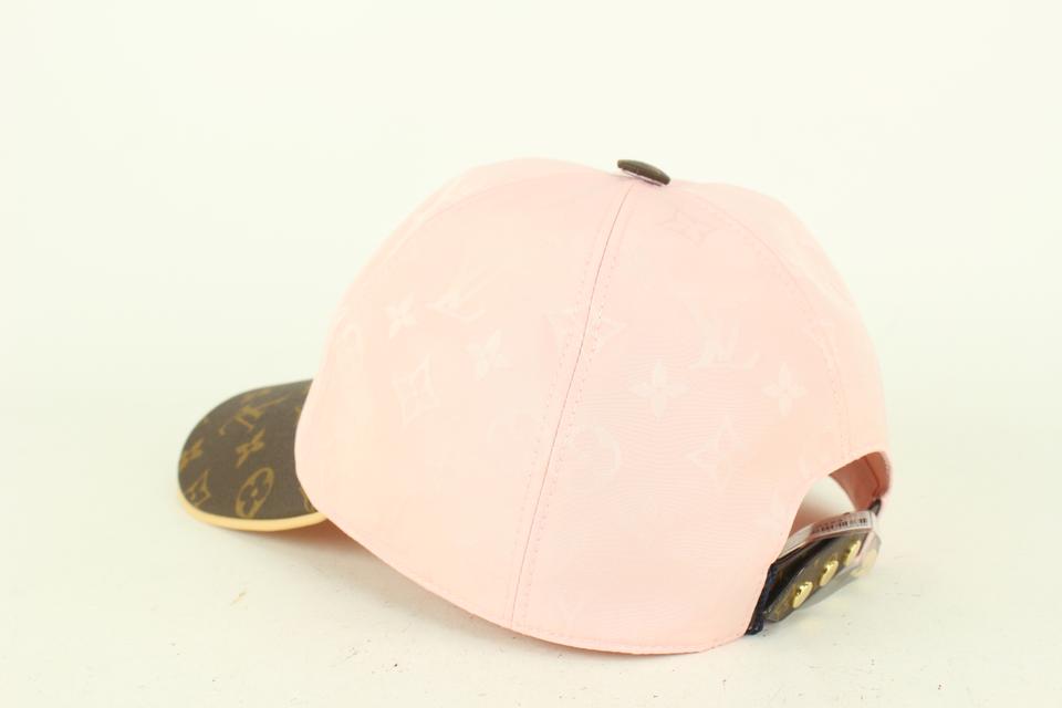 Louis Vuitton Wild at Heart Pink Monogram Cap Ou Pas Baseball Hat 198lv83