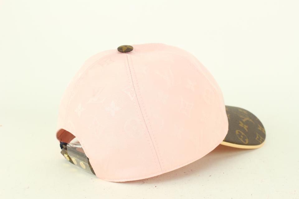 Louis Vuitton Wild at Heart Pink Monogram Cap Ou Pas Baseball Hat 198lv83