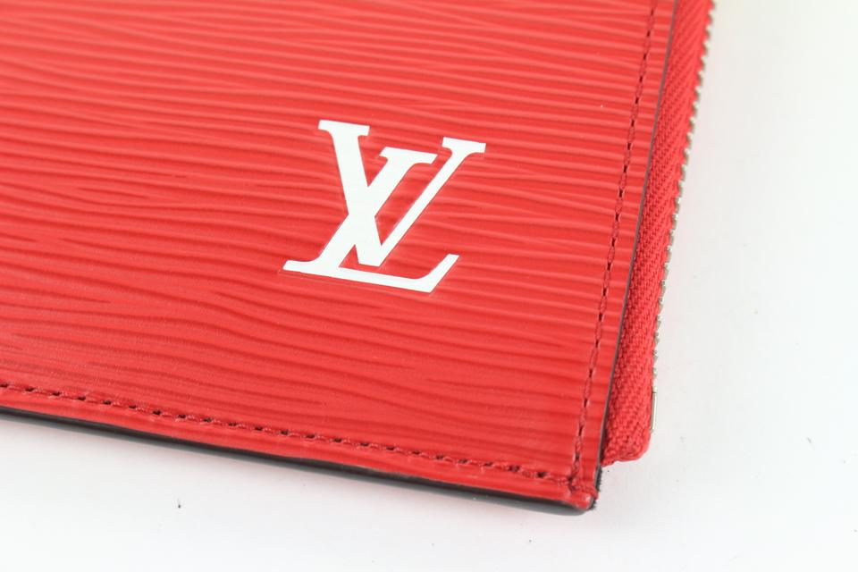 Louis Vuitton Supreme Red Epi Leather Pochette Jour GM 52lvs423