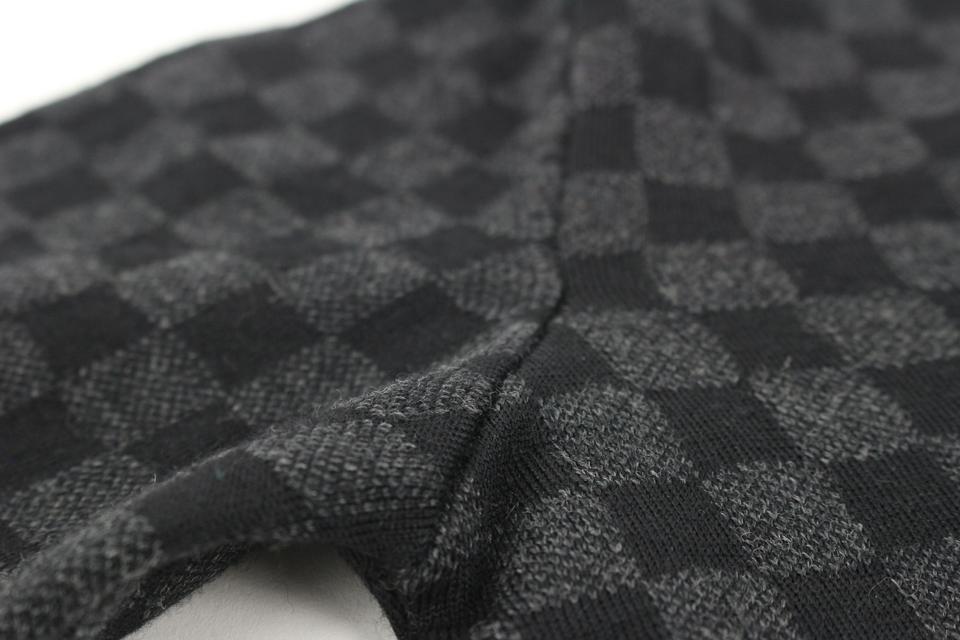 Louis Vuitton Ultra Rare Boys Size 8 Damier Graphite Sweater 77lv33s