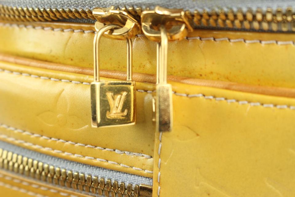 Louis Vuitton Yellow Monogram Vernis Murray Mini Backpack 7lv1018