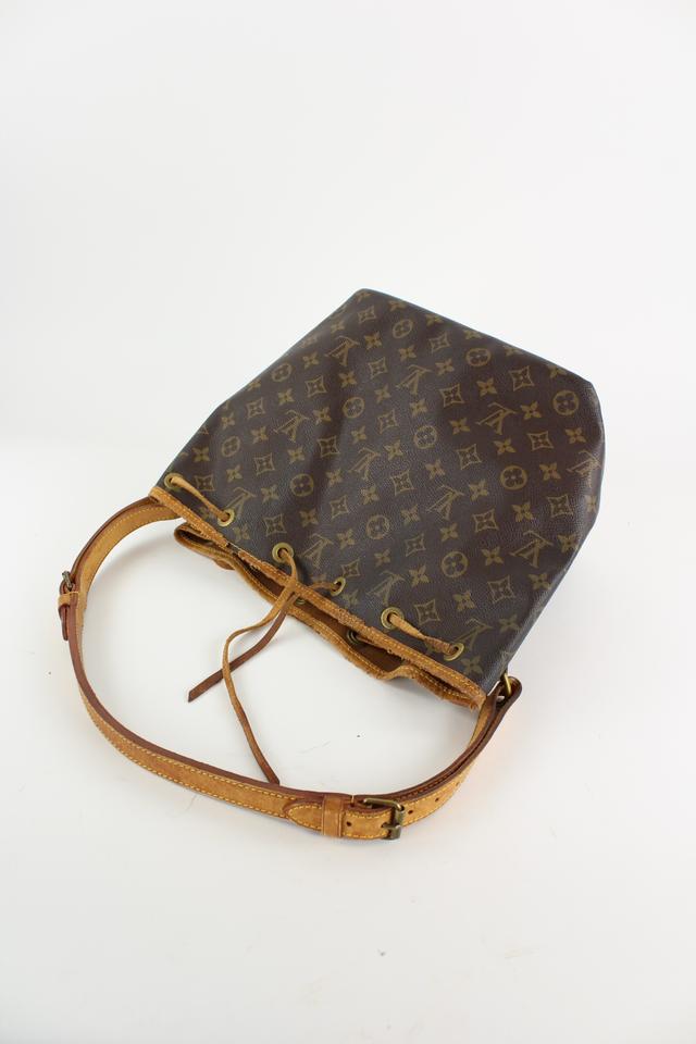 Louis Vuitton Monogram Petit Noe Drawstring Bucket Hobo Bag 9LVS1211