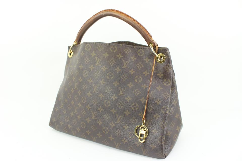 Louis Vuitton Monogram Artsy MM Hobo Bag Braided Handle 57lz421s