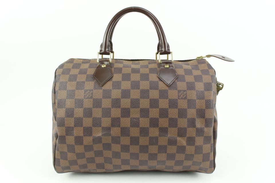 Louis Vuitton Damier Ebene Speedy 30 Boston Bag MM 58lk325s