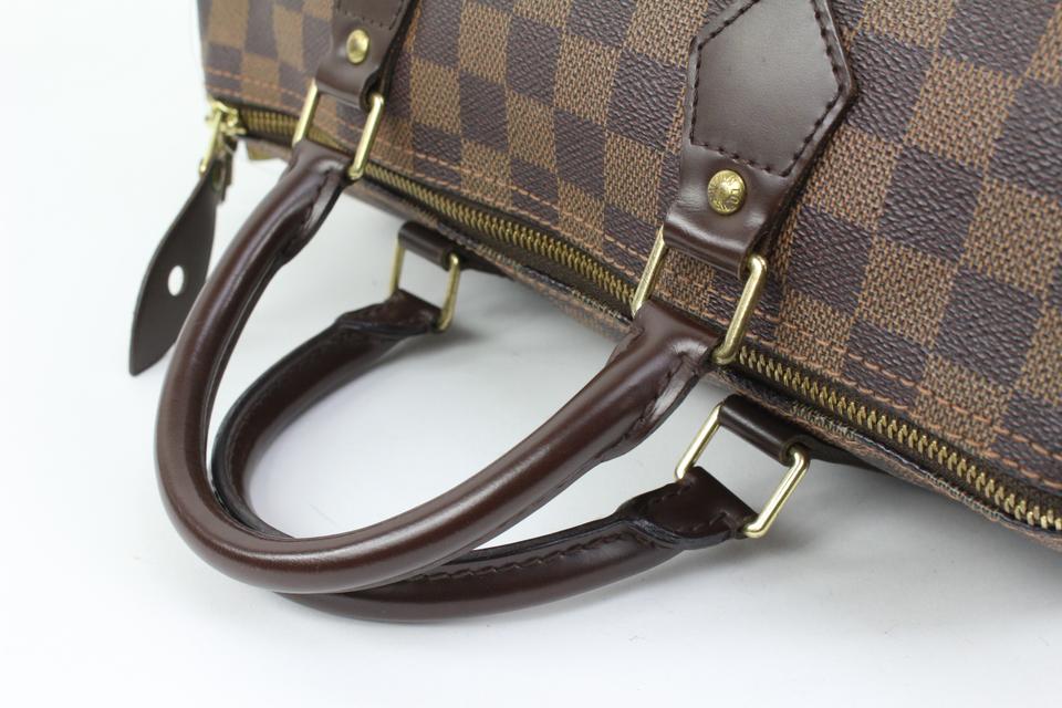 Louis Vuitton Damier Ebene Speedy 30 Boston Bag MM 58lk325s