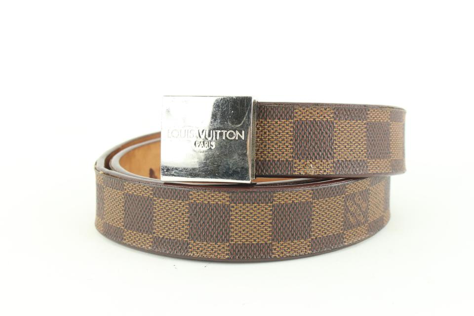 Louis Vuitton 75/30 Damier Ebene Belt 3LV325V