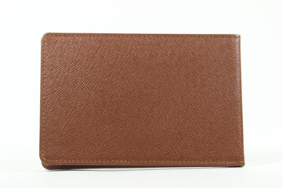 Louis Vuitton Brown ID Holder Card Wallet Insert 1LZ1104