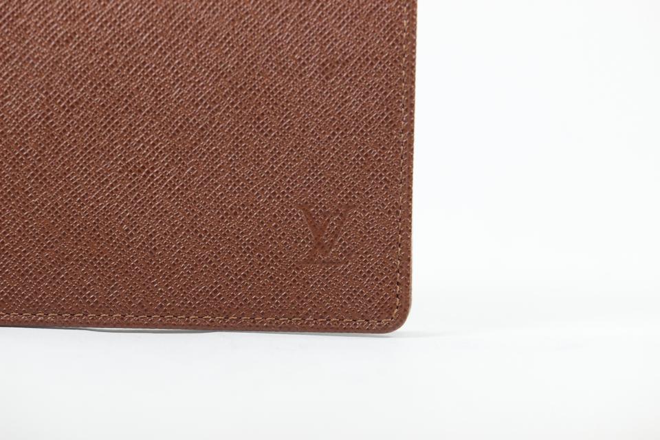 Louis Vuitton Brown ID Holder Card Wallet Insert 1LZ1104