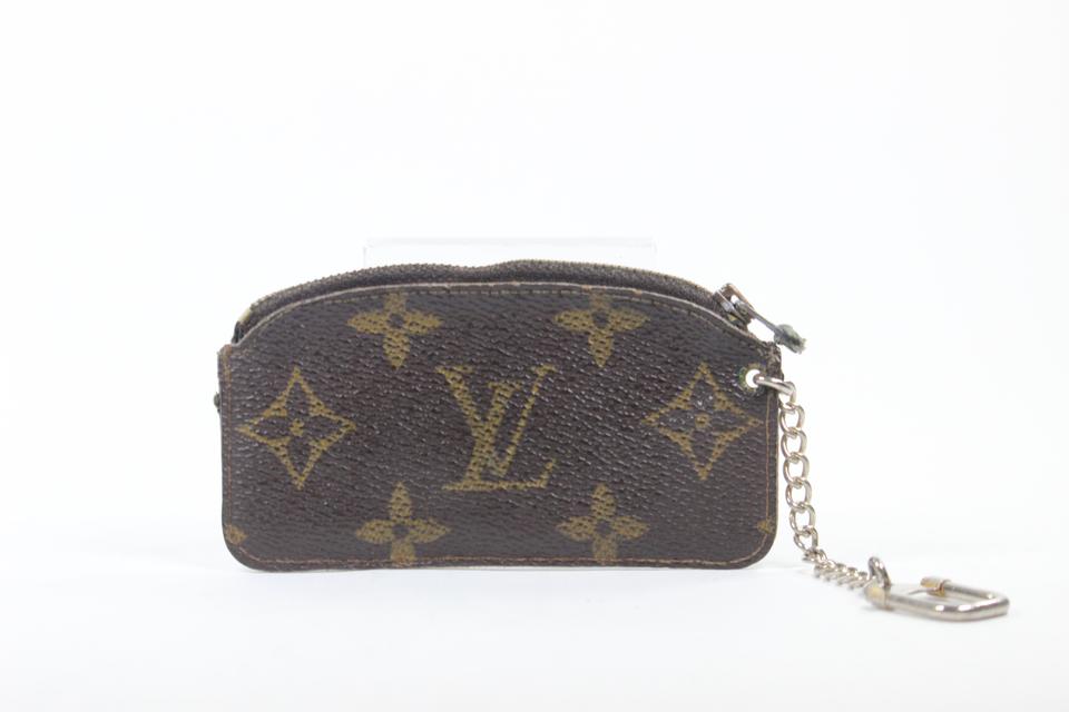 Louis Vuitton Monogram Pochette Cles Key Pouch 4LZ1102