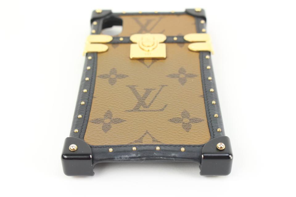 Louis Vuitton Monogram Reverse iPhone X or XS Eye Trunk Case Mobile Phone 30lk321s