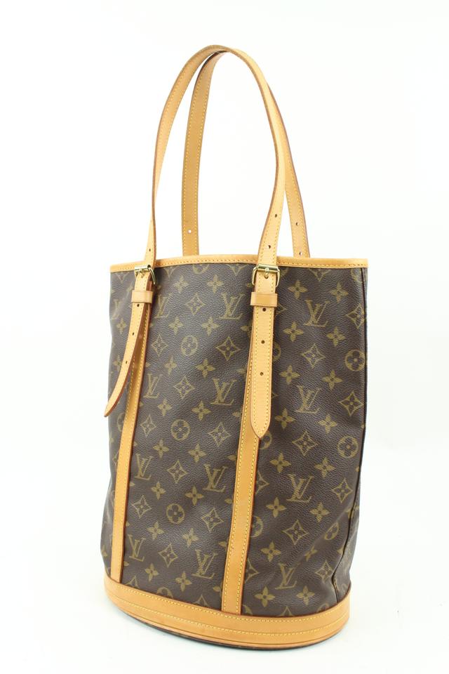 Louis Vuitton Monogram Marais Bucket GM Shopper Tote Bag 20lv216s