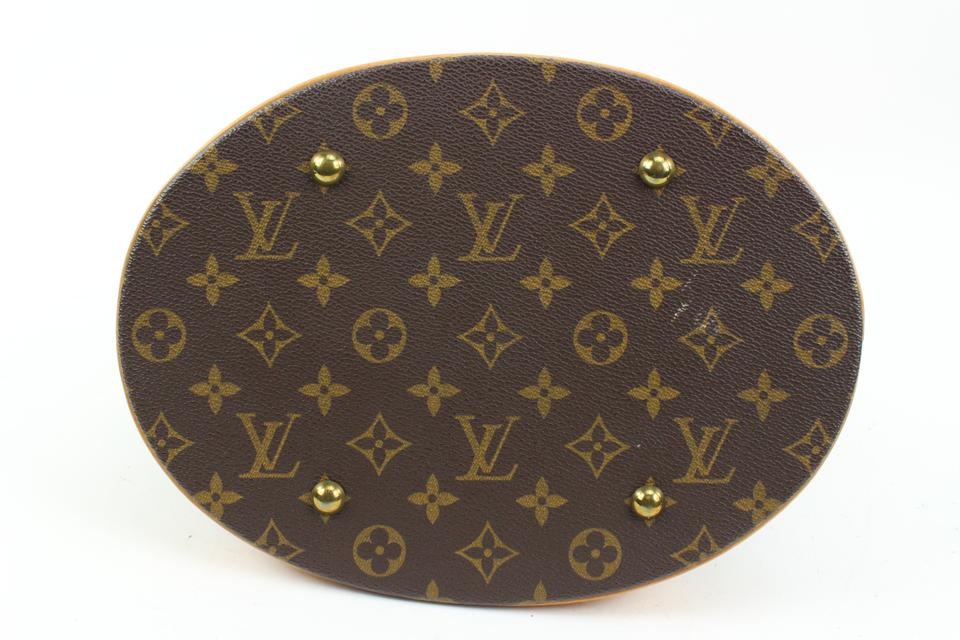 Louis Vuitton Monogram Marais Bucket GM Shopper Tote Bag 20lv216s