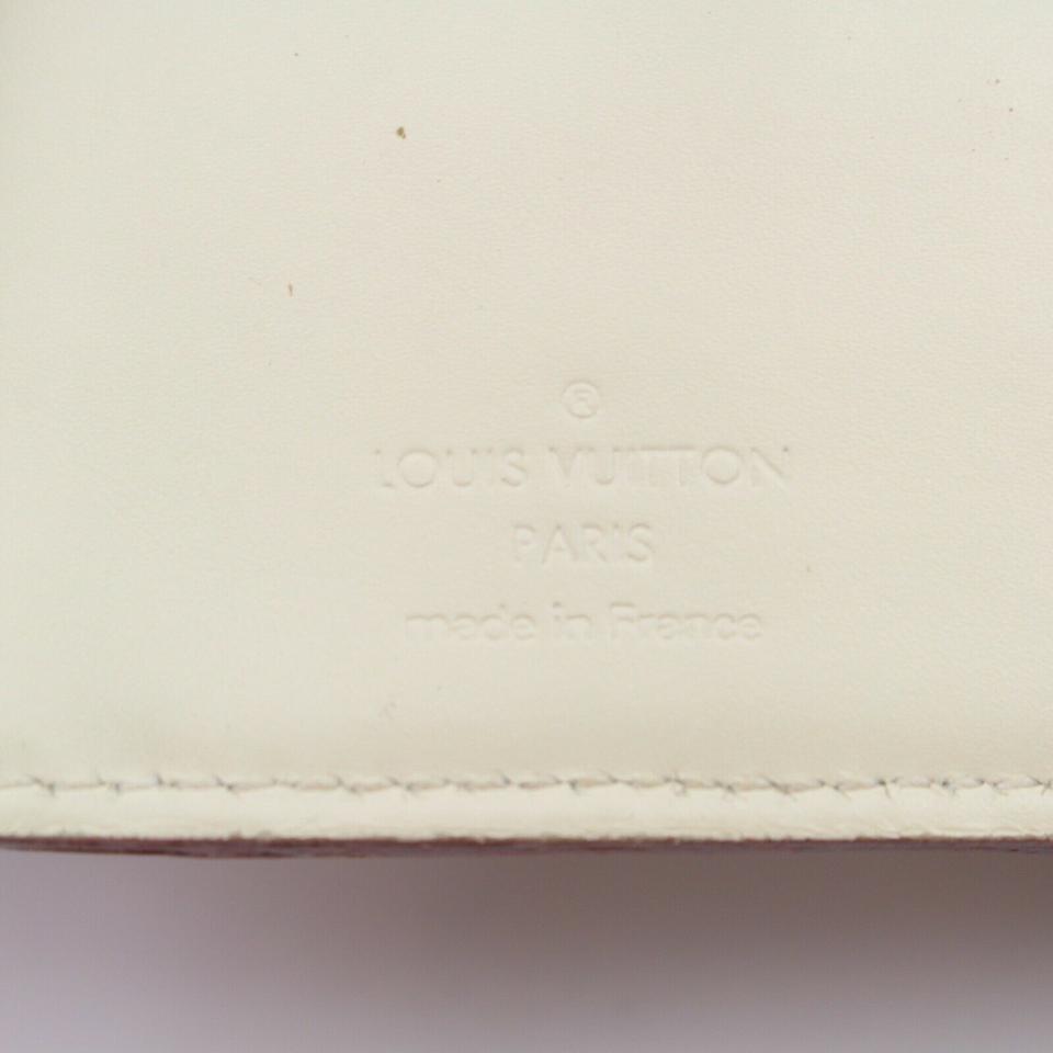 Louis Vuitton Ivory Suhali Leather Le Somptueux Compact Portefeuille Wallet 858060