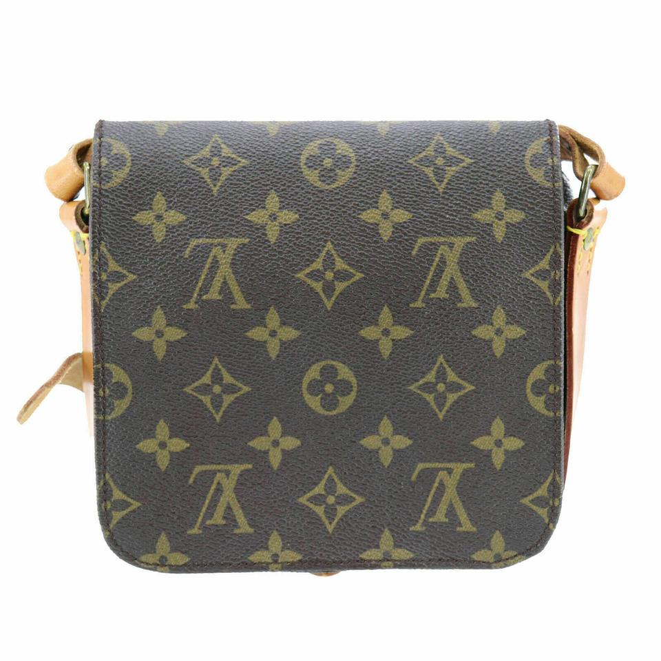 Louis Vuitton Monogram Mini Cartouchiere PM Crossbody Flap Bag 863527