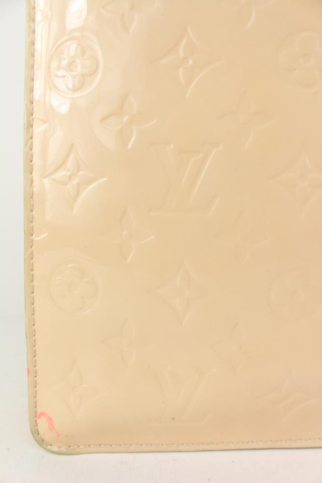 Louis Vuitton Special Order Beige Florentine Monogram Vernis Sac Plat 1LV811