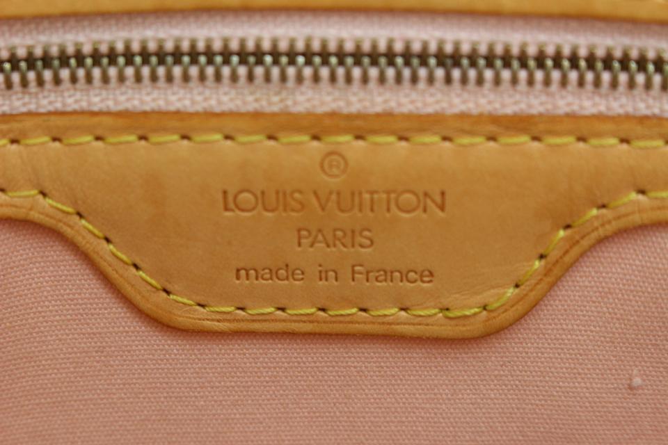 Louis Vuitton Special Order Beige Florentine Monogram Vernis Sac Plat 1LV811