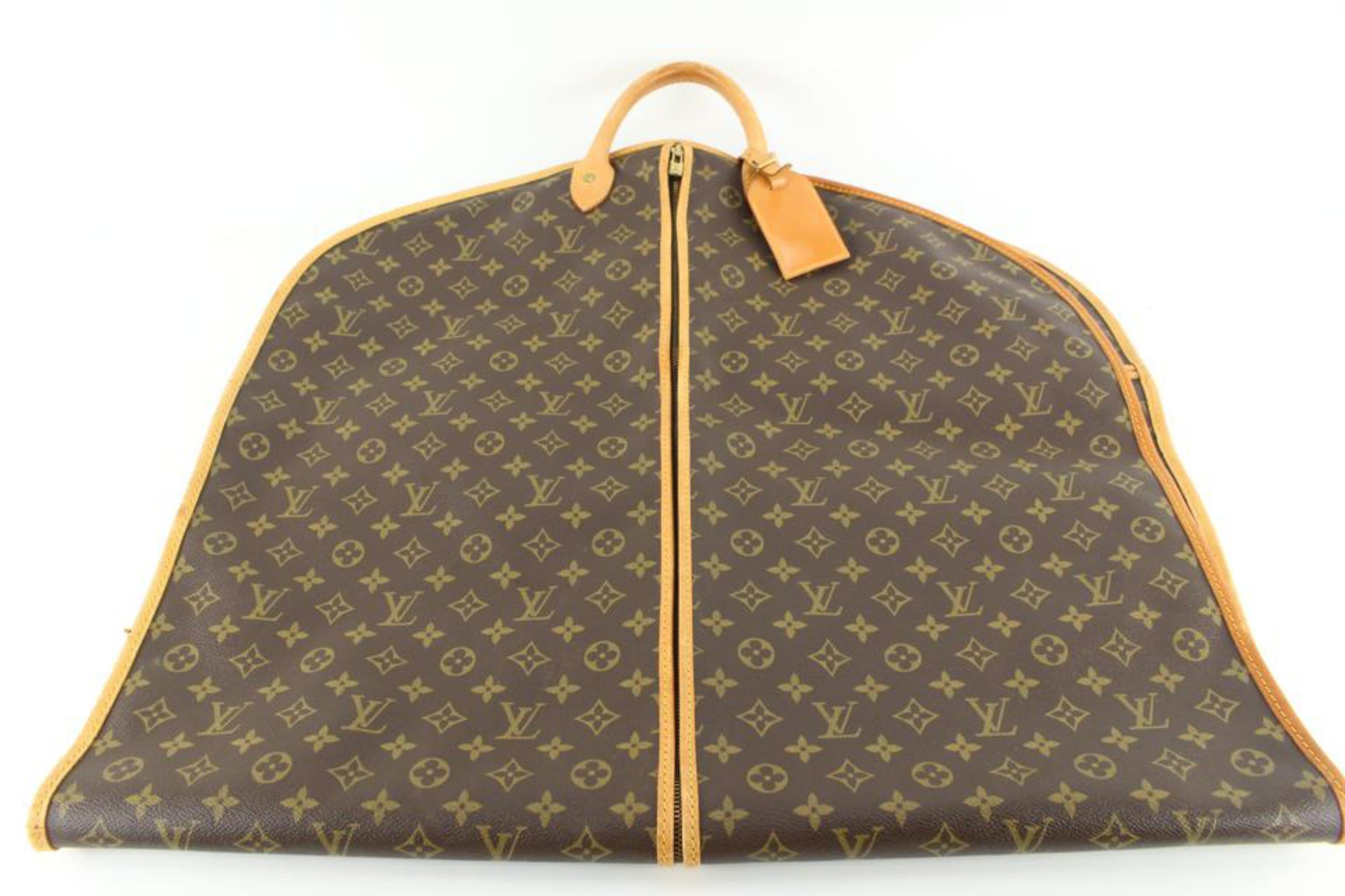 Louis Vuitton Monogram Porte Habits Housse Garment Cover 10lk823s