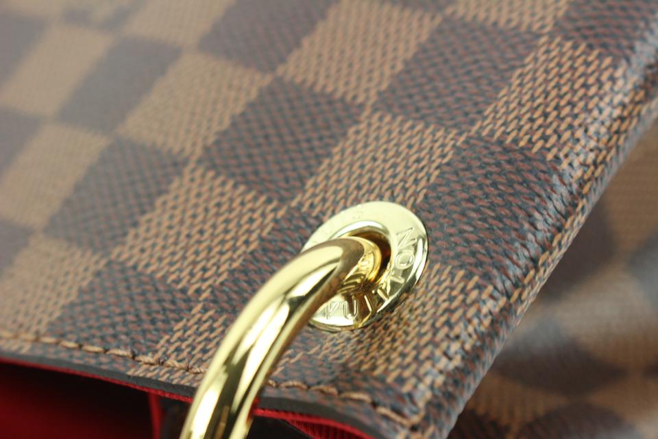 Louis Vuitton Damier Ebene Graceful PM Hobo Bag 30lv217s