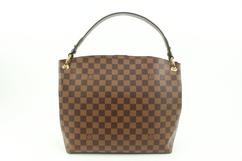 Louis Vuitton Damier Ebene Graceful PM Hobo Bag 30lv217s