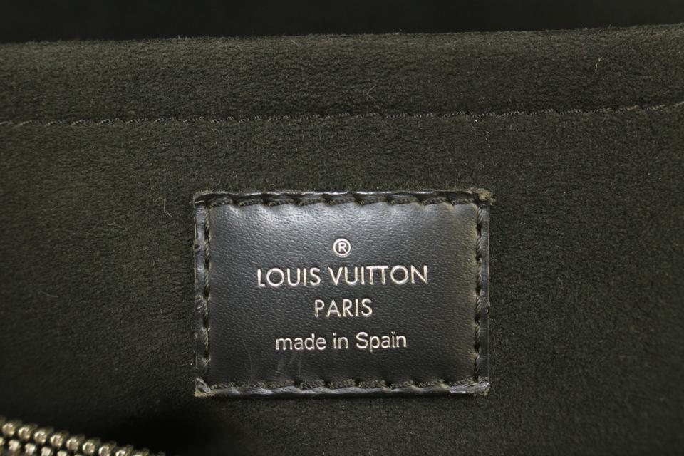 Louis Vuitton Black Epi Leather Noir Marly MM 2way Tote Bag 1110lv16