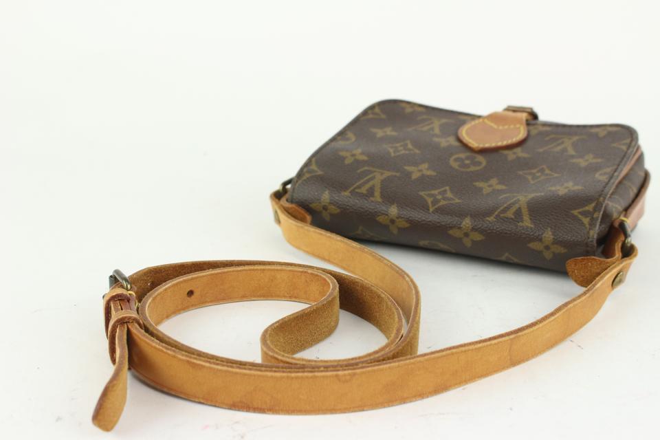 Louis Vuitton Monogram Mini Cartouchiere PM Crossbody Bag 1013lv8