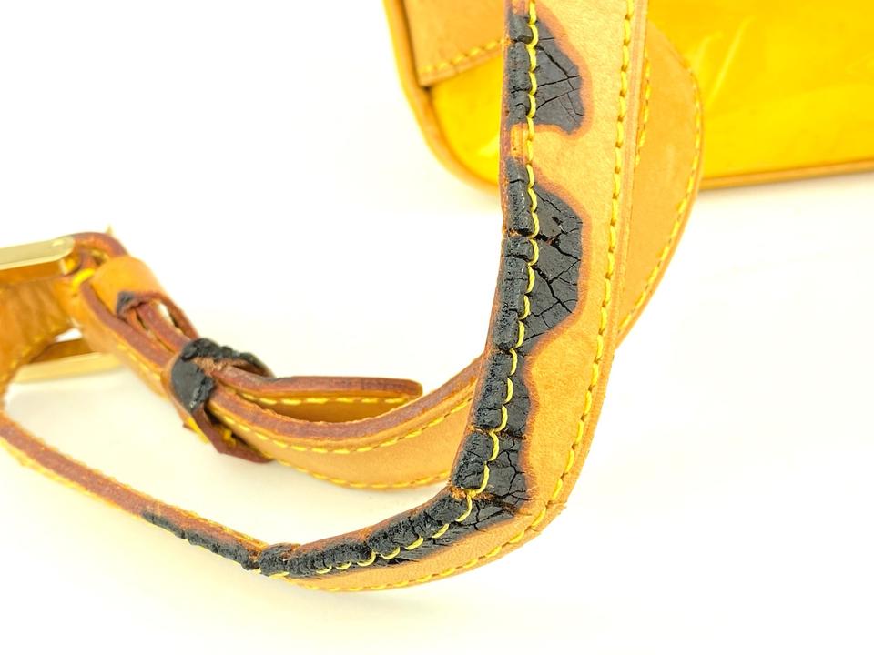 Louis Vuitton Yellow Monogram Vernis Murray Backpack 5LVA101