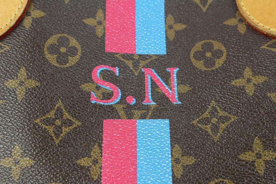 Louis Vuitton Limited Small Mon Monogram Neverfull PM Tote 97lv28