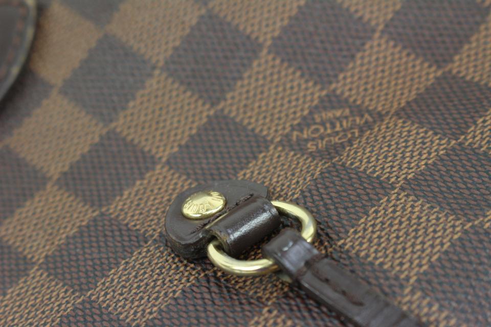 Louis Vuitton Damier Ebene Neverfull MM Tote Bag 88lv39s