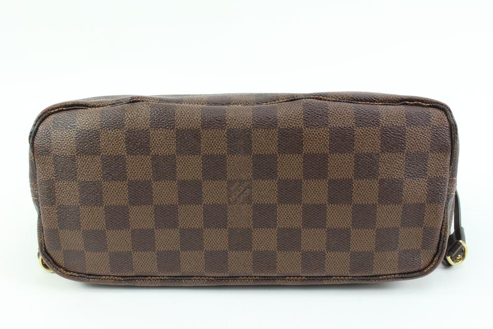 Louis Vuitton Small Damier Ebene Neverfull PM Tote Bag 70lv315s