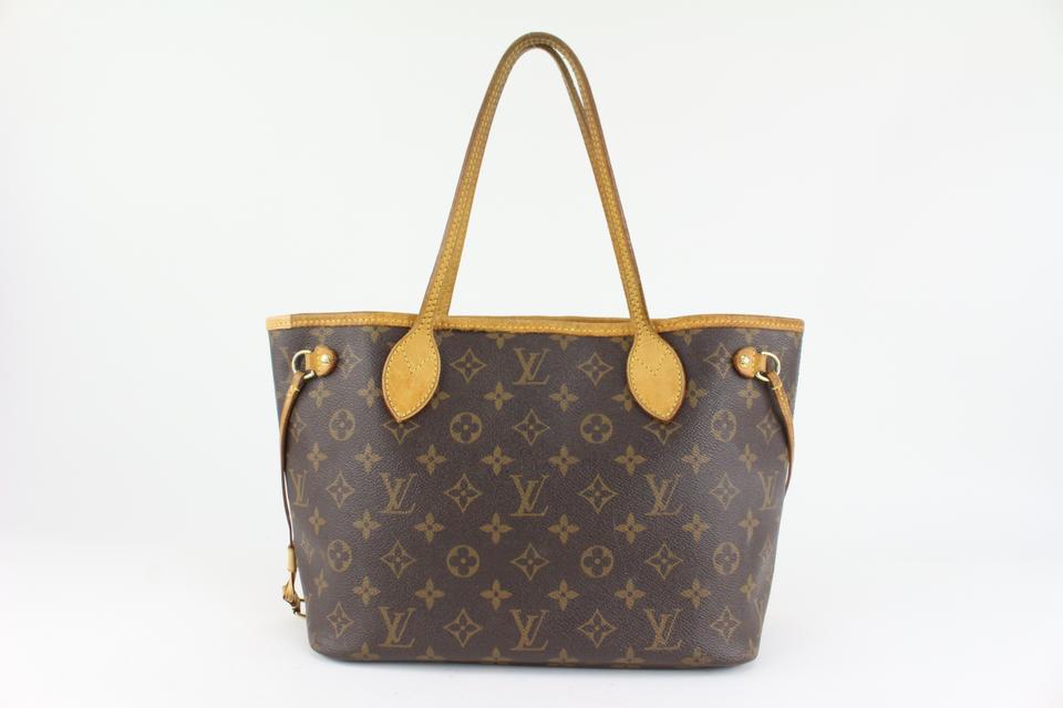 Louis Vuitton Small Monogram Neverfull PM Tote Bag 1215lv6