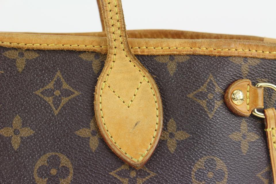 Louis Vuitton Small Monogram Neverfull PM Tote Bag 1215lv6