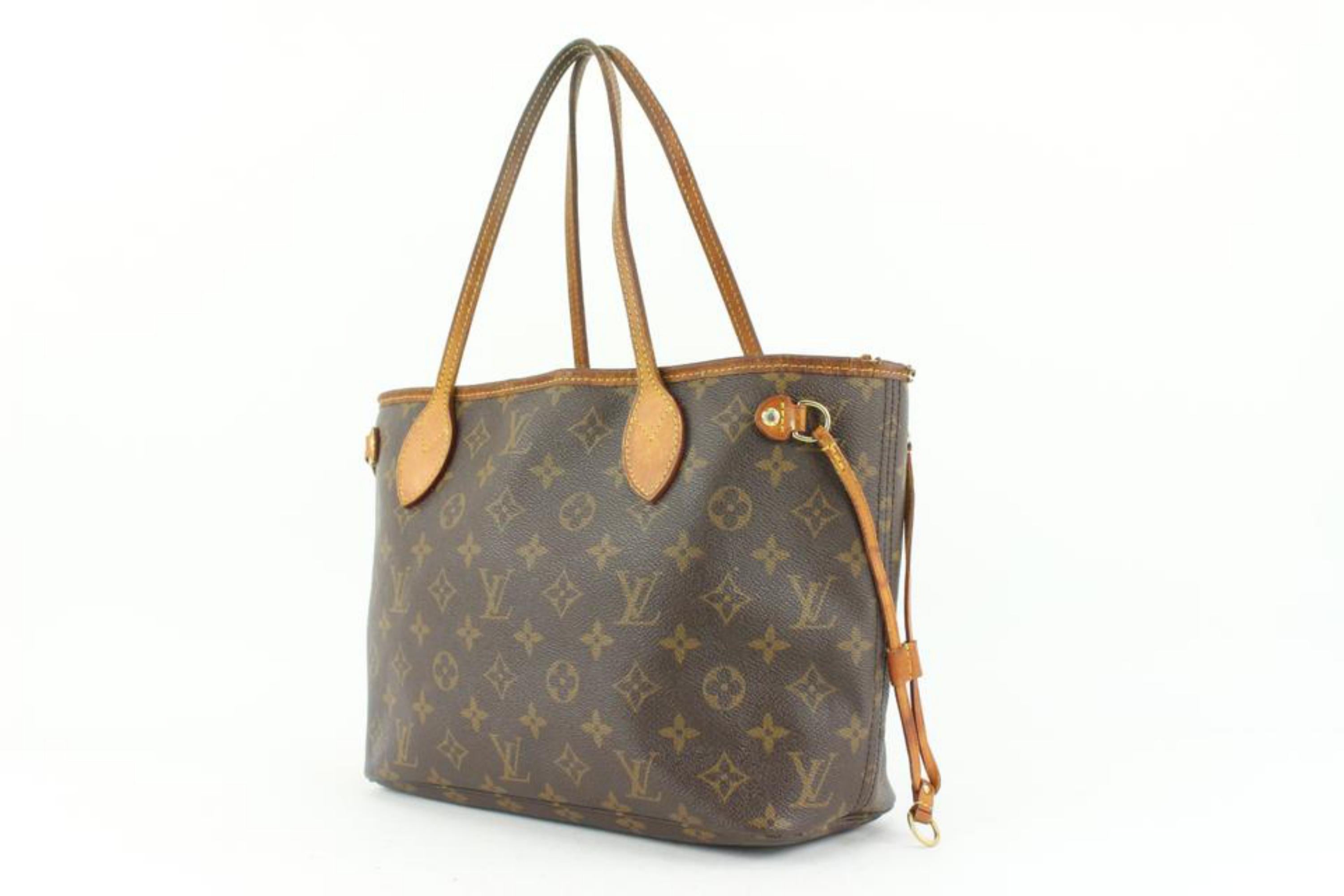 Louis Vuitton Small Monogram Neverfull PM Tote bag 1LV921a