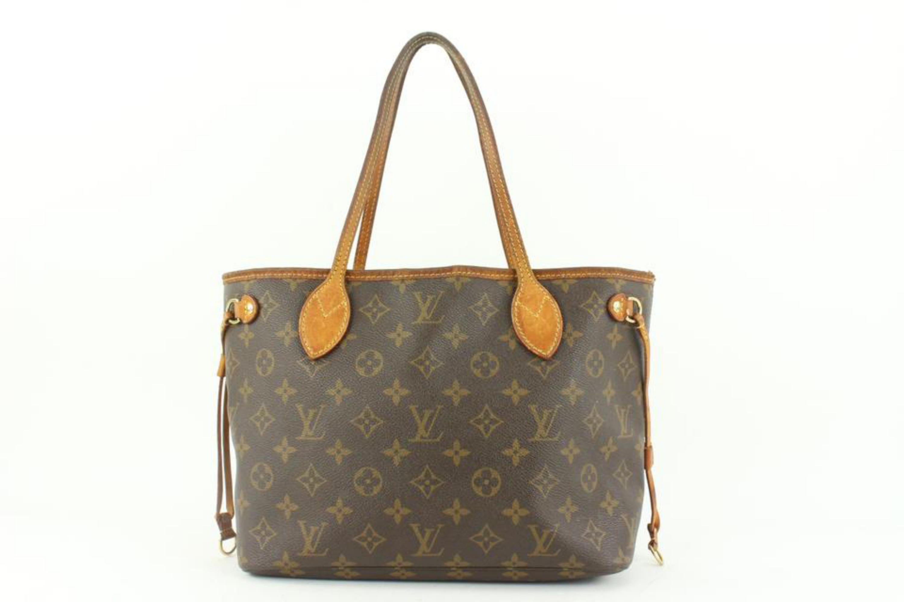 Louis Vuitton Small Monogram Neverfull PM Tote bag 1LV921a