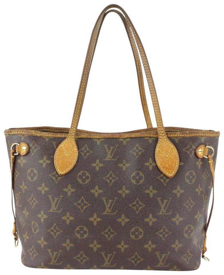 Louis Vuitton Small Monogram Neverfull PM Tote Bag 913lv28