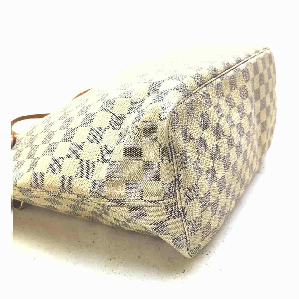 Louis Vuitton Damier Azur Neverfull MM Tote 861233