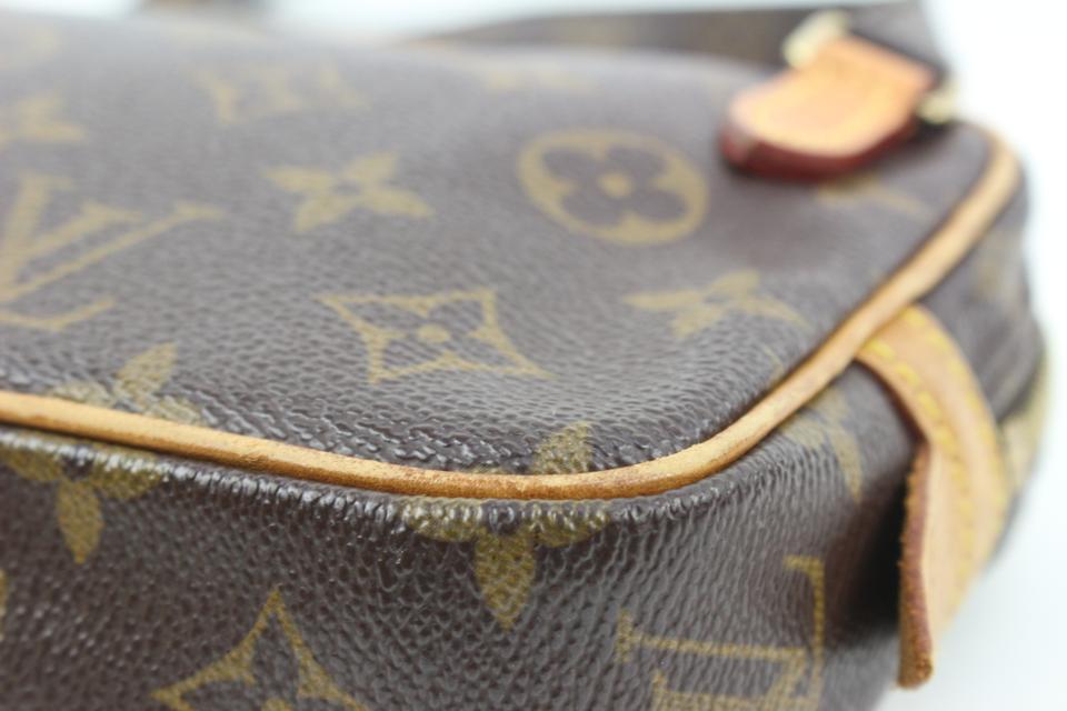 Louis Vuitton Discontinued Monogram Pochette Marly Bandouliere Crossbody 9lv126s
