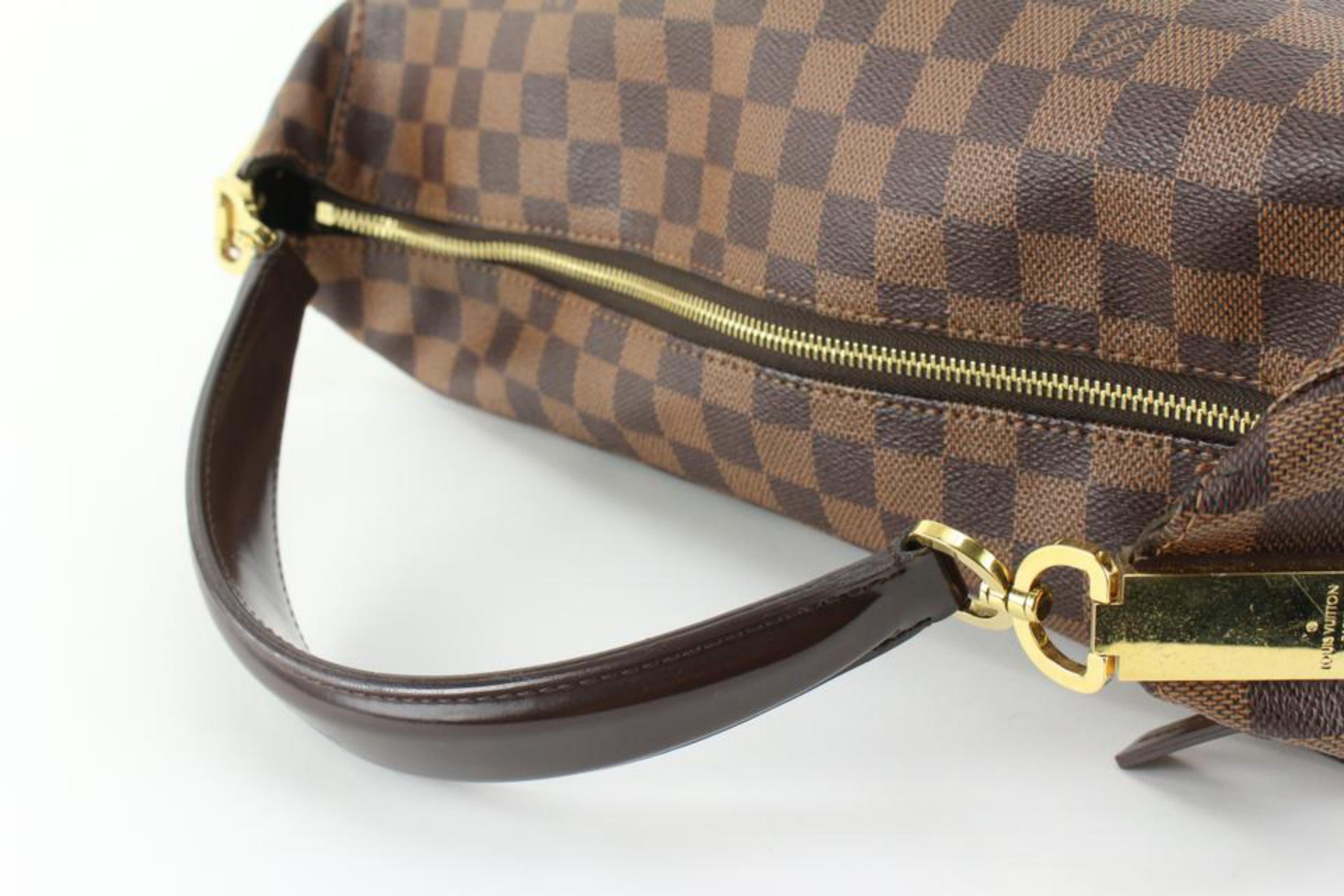 Louis Vuitton Damier Ebene Portobello GM Hobo 13lz720s