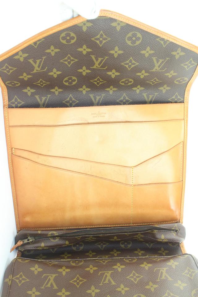 Louis Vuitton Rare No. 230 Monogram Serviette Portable Pliante Bag 646lvs317