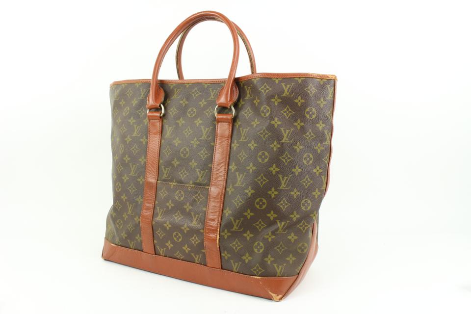 Louis Vuitton Rare XL Sac Weekend GM Tote Bag 17lz419s