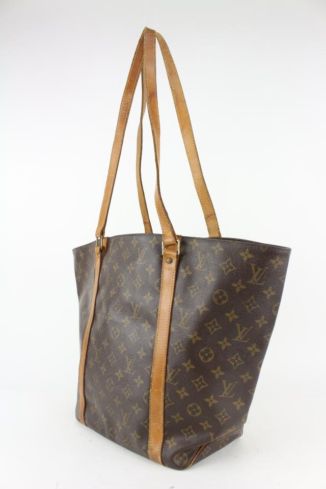 Louis Vuitton Monogram Sac Shopping Tote Bag 927lv52