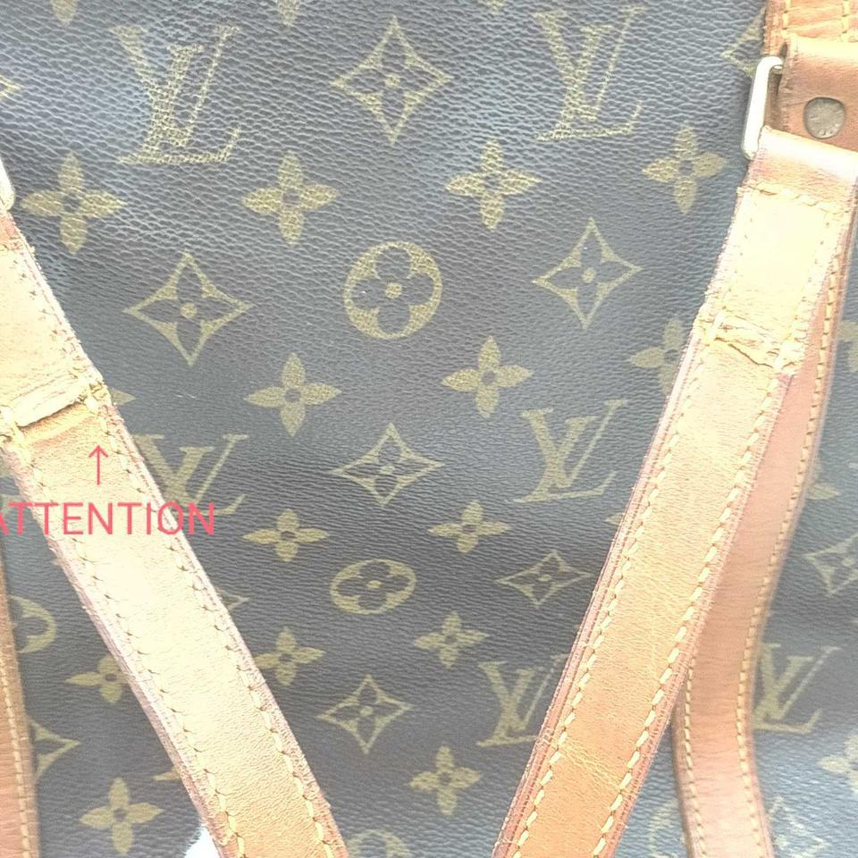 Louis Vuitton Monogram Sac Shopping Tote Bag 7LV712